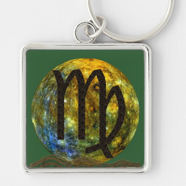 Virgo Keychain (Front)