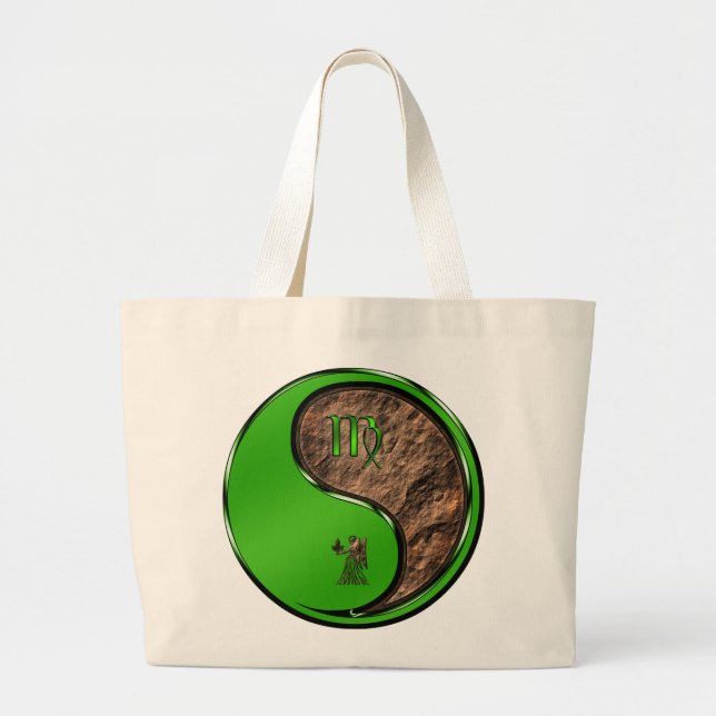 Virgo Large Tote Bag (Front)