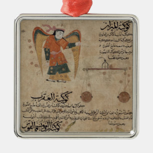 Virgo, Libra and Scorpio Metal Tree Decoration