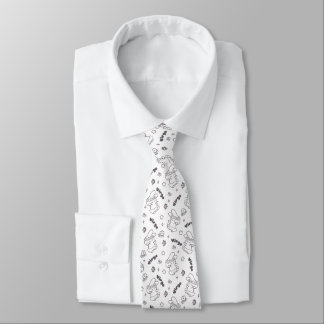 Virgo Loppi Tokki Bunny Zodiac Series Pattern III Tie
