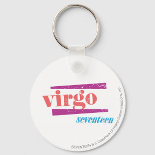Virgo LtPink Key Ring