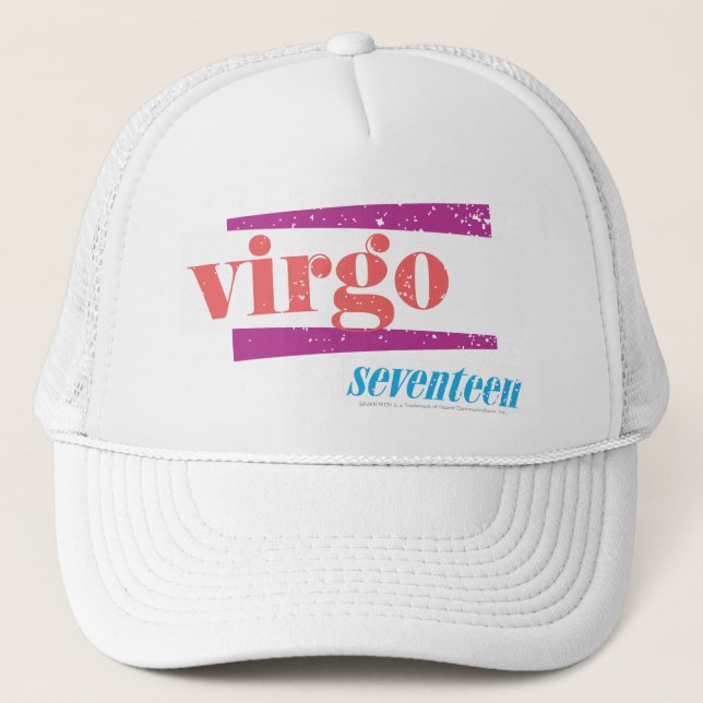 Virgo LtPink Trucker Hat (Front)
