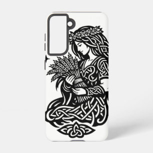 Virgo Maiden Sigil — Earthbound Zodiac Inkwork Samsung Galaxy Case