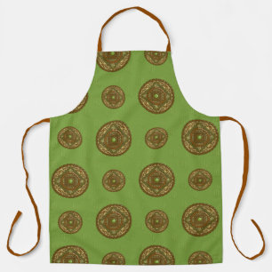 Virgo Mandala All-Over Print Apron