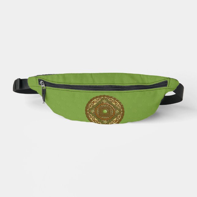 Virgo Mandala Bum Bags (Front)