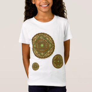 Virgo Mandala Kid's and Baby Light Shirt