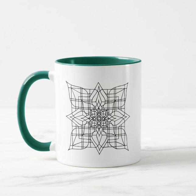 Virgo Mandala Mug (Left)