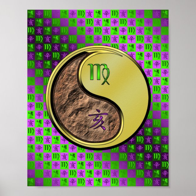 Virgo & Metal Boar Poster (Front)