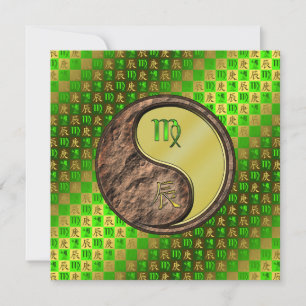 Virgo & Metal Dragon Card