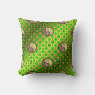 Virgo & Metal Dragon Cushion