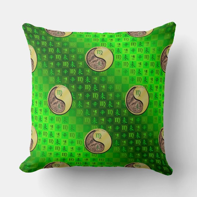 Virgo & Metal Goat Cushion (Front)