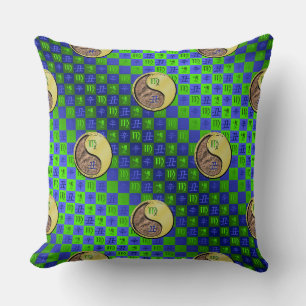 Virgo & Metal Ox Cushion