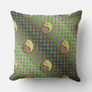 Virgo & Metal Rooster Cushion