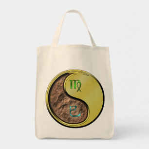 Virgo & Metal Snake Tote Bag