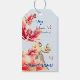 Virgo 'New Baby' Fun Gift Tags