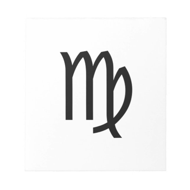 Virgo Notepad (Front)
