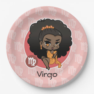 Virgo Paper Plate