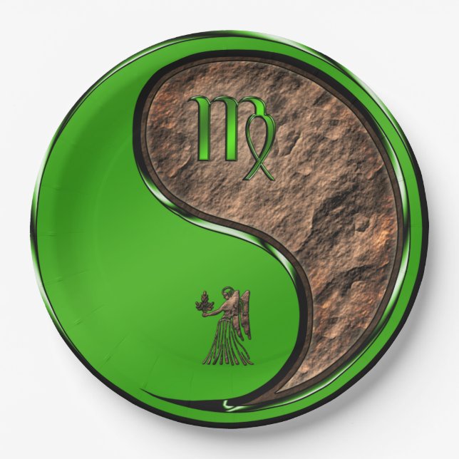 Virgo Paper Plate (Front)