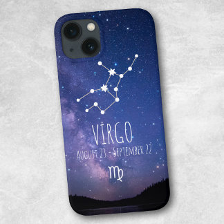 Virgo | Personalised Zodiac Constellation iPhone 13 Case