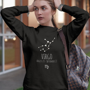 Virgo   Personalised Zodiac Constellation Sweatshirt