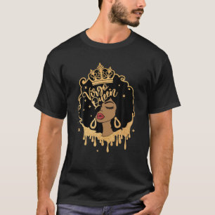 Virgo Queen   Afro Queen   African Americans T-Shirt