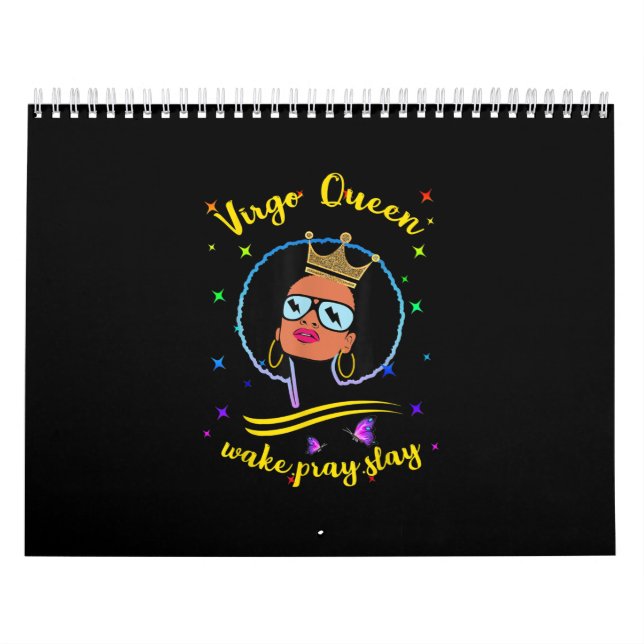 Virgo Queens Are Born in August 23  September 22 Calendar (Cover)