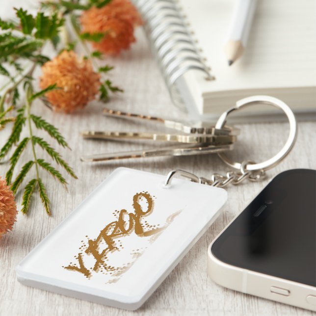 Virgo Reflection Key Ring (Front Right)
