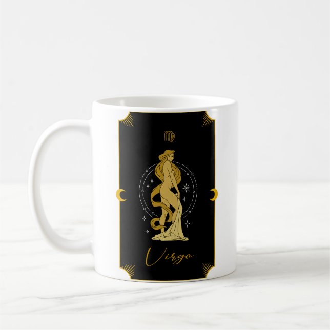 Virgo Saucy Signs Astrological Mug (Left)