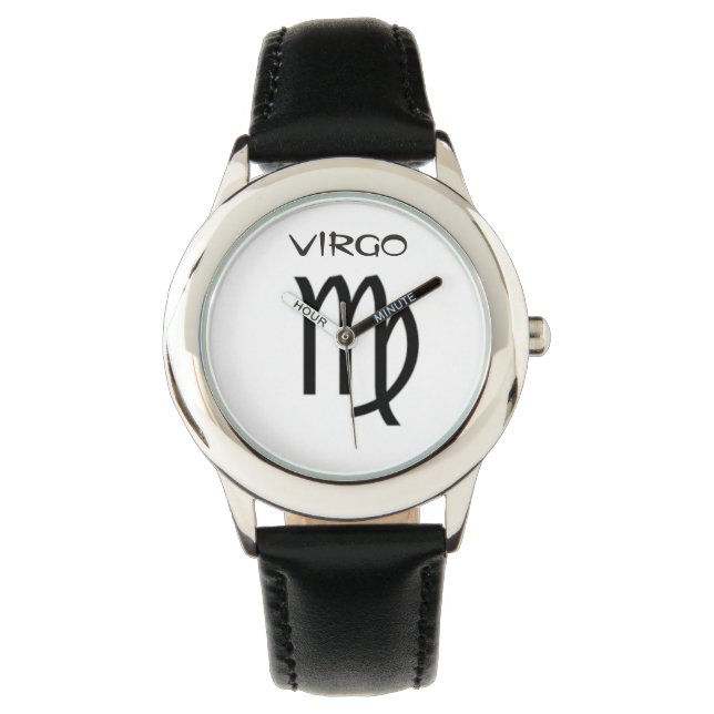 Virgo Sign of the Zodiac. Childens  Watches. Watch (Front)