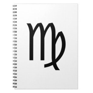 Virgo Spiral Notebook