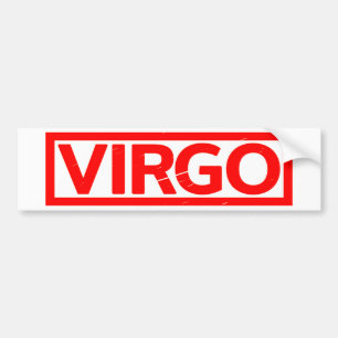 Virgo Stamp Bumper Sticker