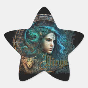 Virgo Star Sticker