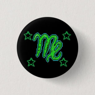 VIRGO Stars 3 Cm Round Badge