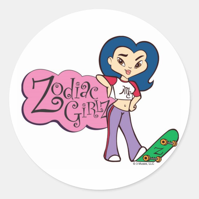 Virgo Stickers (Front)