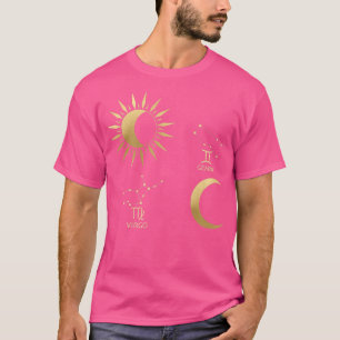 Virgo Sun-Gemini Moon Zodiac   T-Shirt