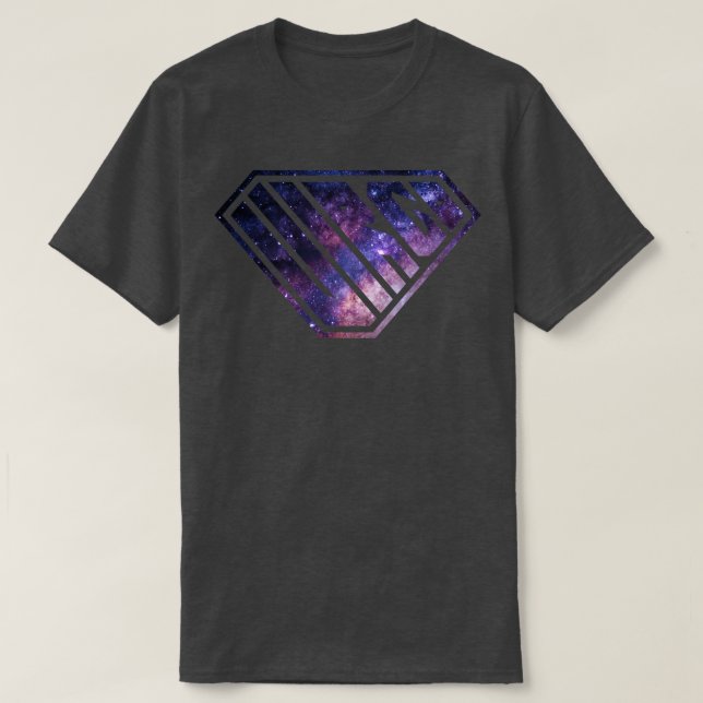 Virgo SuperEmpowered Zodiac Cosmos T-Shirt (Design Front)