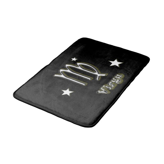 Virgo symbol bath mat (Angled)