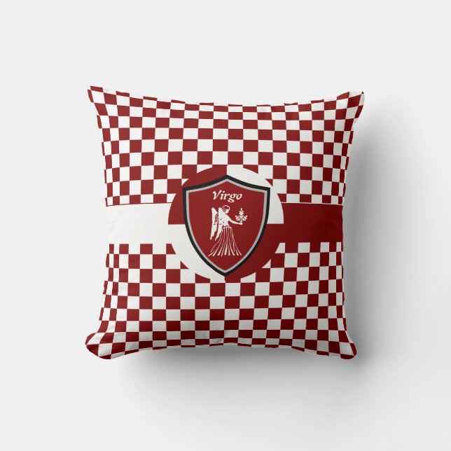 Virgo symbol  cushion (Front)