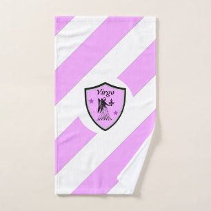 Virgo symbol hand towel