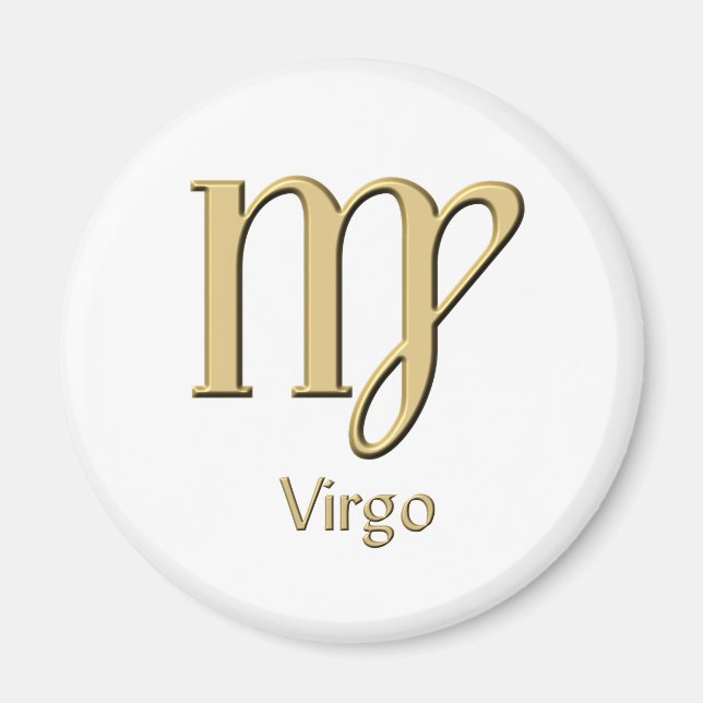 Virgo symbol magnet (Front)