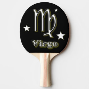Virgo symbol ping pong paddle
