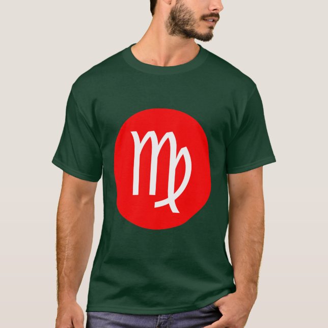 Virgo Symbol T-Shirt (Front)