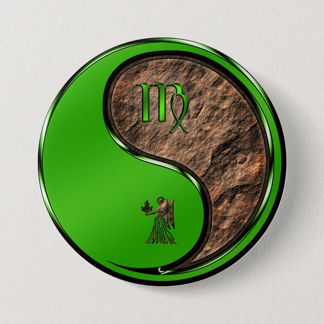 Virgo the Harvester 7.5 Cm Round Badge (Front)