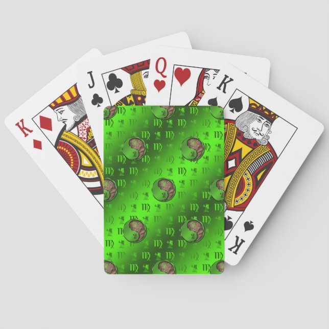 Virgo the Harvester Playing Cards (Back)