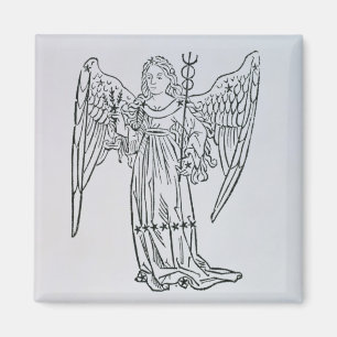 Virgo (the Virgin) an illustration from the 'Poeti Magnet