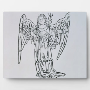Virgo (the Virgin) an illustration from the 'Poeti Plaque