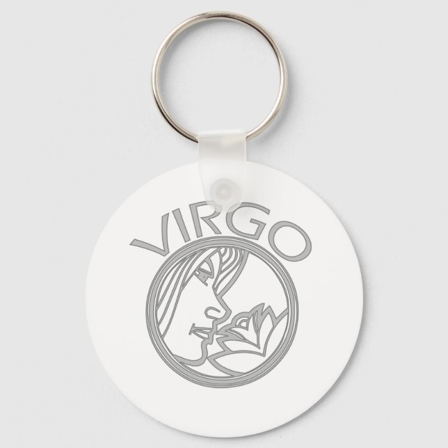 Virgo the Virgin Key Ring (Front)