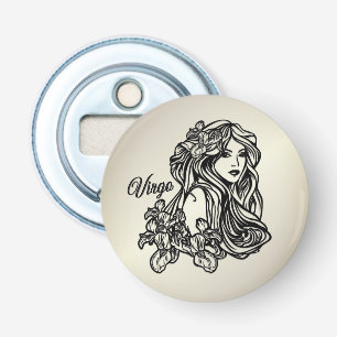 Virgo The Virgin Zodiac Bottle Opener