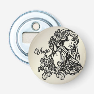 Virgo The Virgin Zodiac Bottle Opener