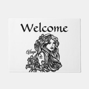 Virgo The Virgin Zodiac Doormat